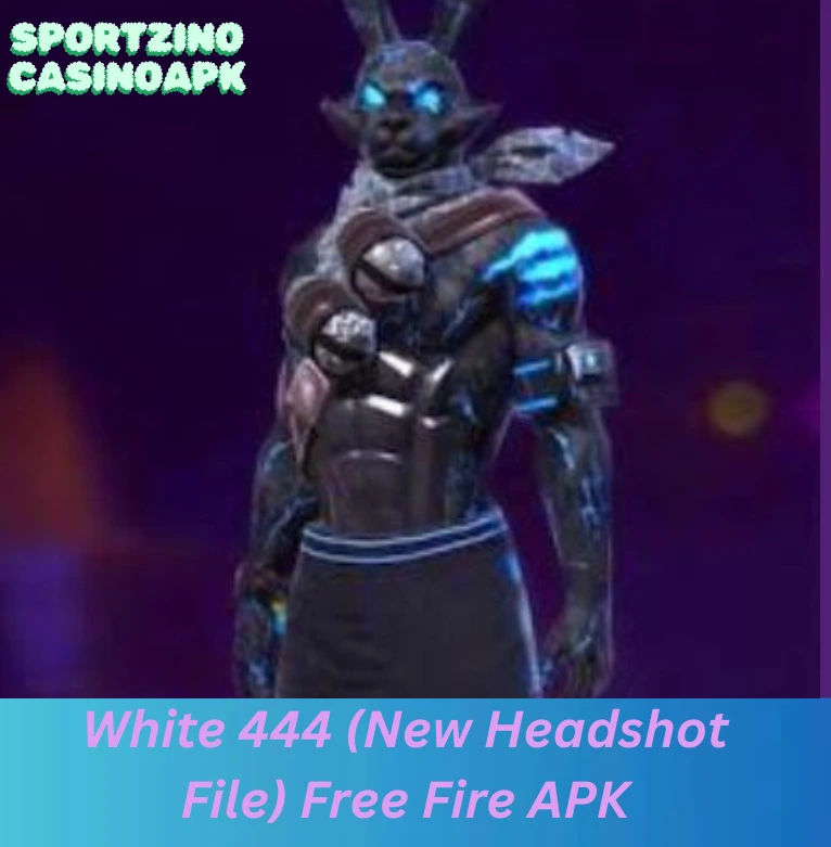 white 444 (New Headshot File) Free Fire